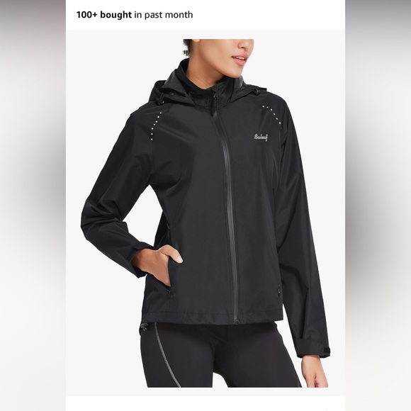 Baleaf Black Cycling Jacket Sleek Performance Design - Picture 1 of 5